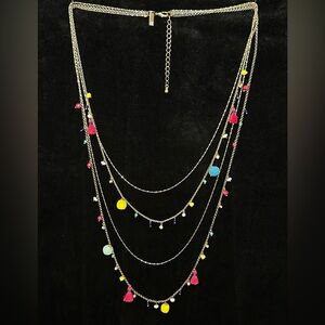 INC International Concepts Vibrant Beaded Necklace